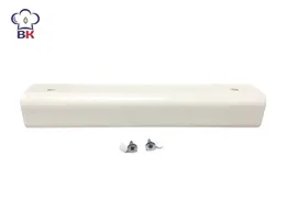 Комплект ручки в сборе СМ107 L260 для холодильного шкафа POLAIR (Полаир), белая 2936002d